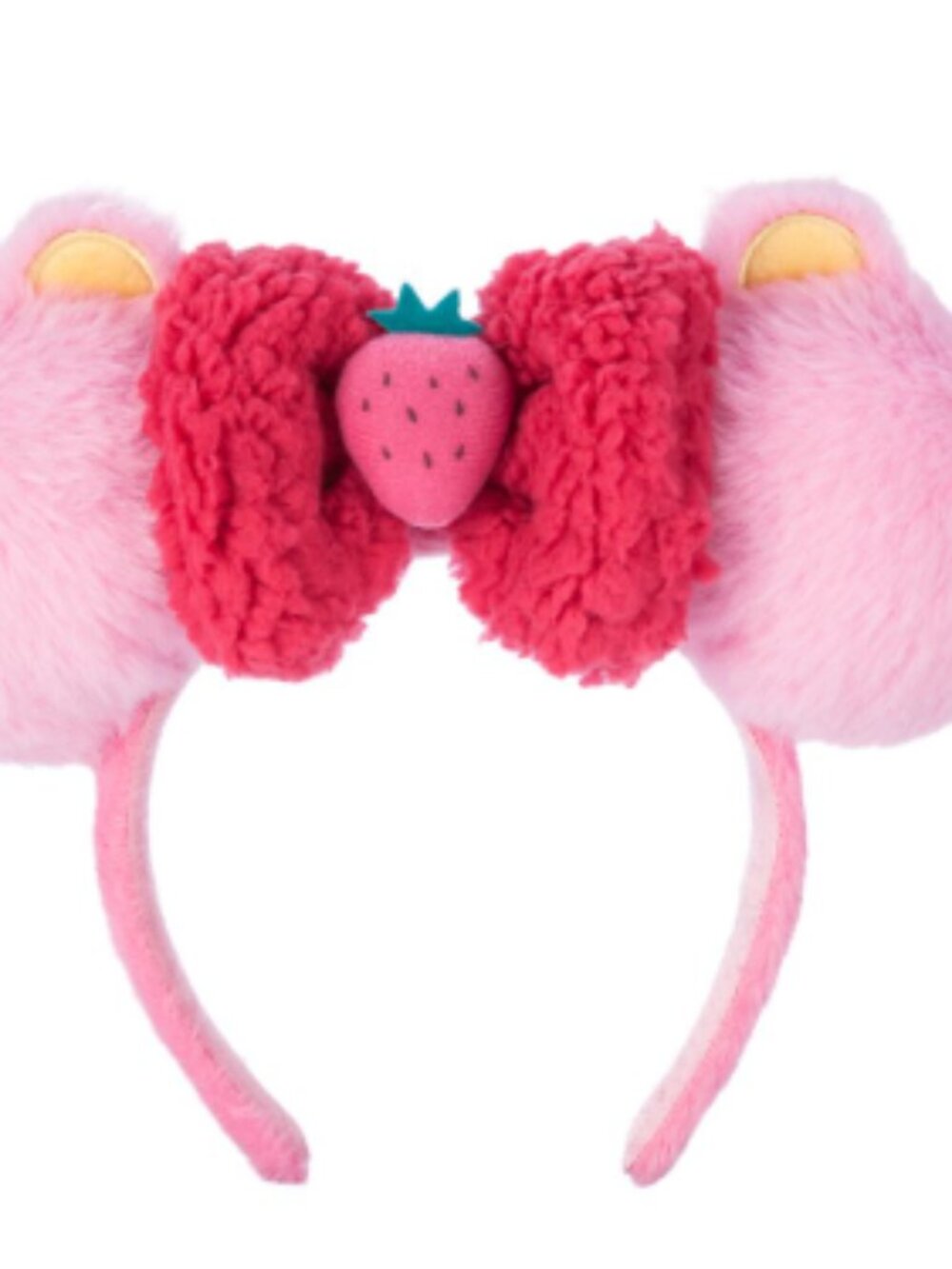 Disney Pixar Toy Story Pink Lotso Strawberry Bow Headband Ears